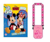 Bundanjai (หนังสือเด็ก) Mickey Mouse Living The Dream กระเป๋าสะพาย Minnie Mouse