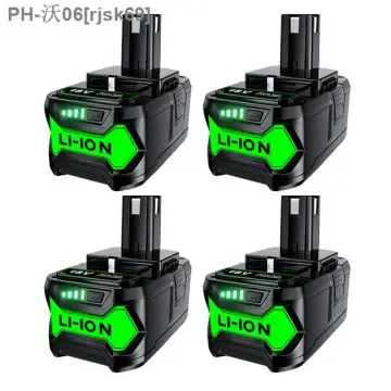 3.0Ah 18 Volt P102 Battery Replacement for Ryobi 18V Battery