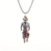 NianMiao 1pc Retro Pop Fashion Anime Character Necklace Men Women Hip Hop Party Birthday Gifts