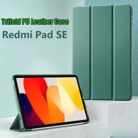 สำหรับ Redmi Pad SE 11 2023เคสที่มีเคสแท็บเล็ตขาตั้งที่ใส่ดินสอสำหรับแผ่น Xiaomi 6 6 Pro 11แผ่น5 5 5 Pro 11สำหรับ Redmi Pad 10.61