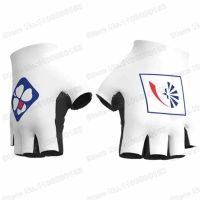 hotx【DT】 2022 FDJ Cycling Gloves Gel Half Mountain Road Jersey MTB Guante Ciclismo Maillot