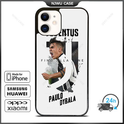 Juventus Paulo Dybala Phone Case for iPhone 14 Pro Max / iPhone 13 Pro Max / iPhone 12 Pro Max / XS Max / Samsung Galaxy Note 10 Plus / S22 Ultra / S21 Plus Anti-fall Protective Case Cover
