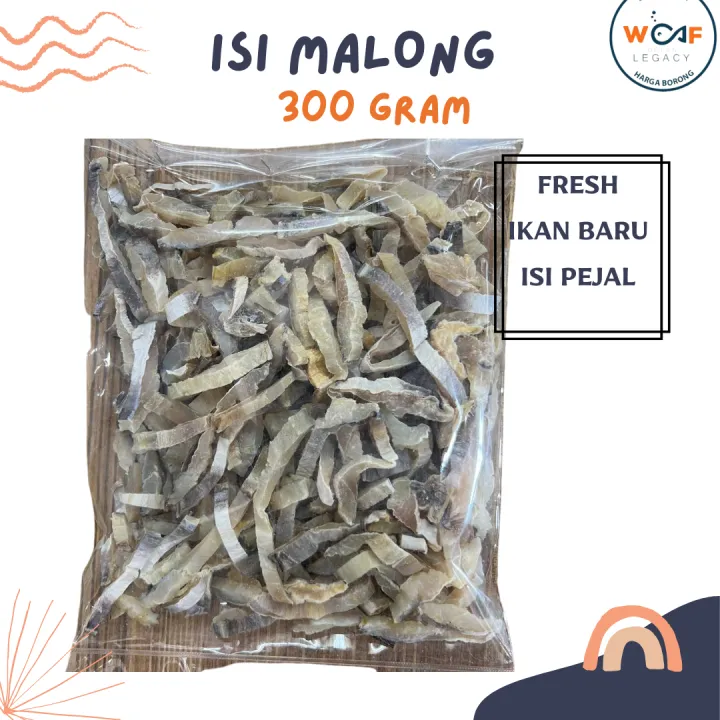 Isi Ikan Malong Tanjung Dawai | Salted Fish (100g/300g) | Lazada