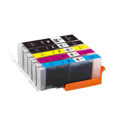 5 Pack PGI-750XL CLI-751XL for Canon Full Set Print Ink Cartridge 750 XL 750XL PGI-750 PGI750 751 751XL CLI-751 CLI751 for PIXMA iP7270 iP8770 iX6770 iX6870 MG5470 MG5570 MG5670 MG6370 MG6470 MG6670 MG7170 MG7570 MX727 MX927 Color Printer