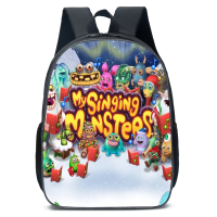 My Singing Monsters Children S Monster Concert School Bag นักเรียนระดับประถมศึกษาและมัธยมศึกษา Anime Backpack Shoulder Bag