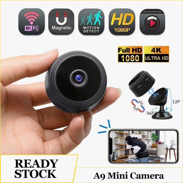 A9 Spy Mini Camera 1080p Sensor Night Vision Camcorder Motion mini spy ...