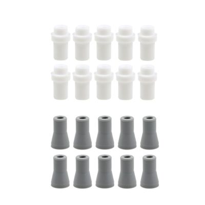 10Pcs Dental SE Saliva Ejector Replacement Rubber Valve Snap Tip Adapter