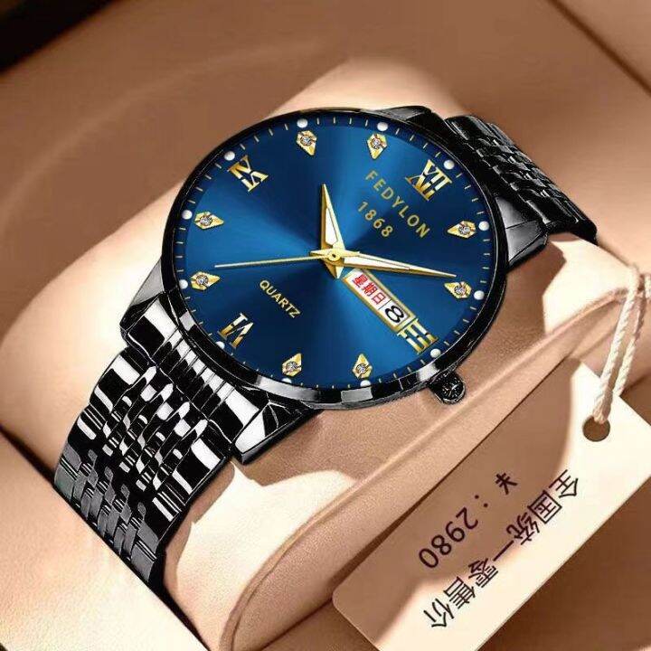 july-hot-authentic-waterproof-luminous-watch-mens-double-calendar-automatic-mechanical-famous-fashion-steel-belt-men