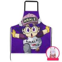 ผ้ากันเปื้อนอะนิเมะ Arale สำหรับใช้ในบ้านสำหรับทำอาหารลายการ์ตูนใช้ได้ทั้งชายและหญิง