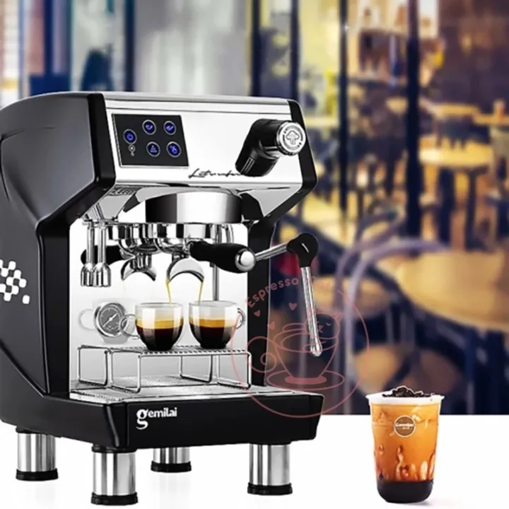 Coffee machine (Ready Stock)Gemilai CRM3200D semiautomatic coffee machine espresso commercial