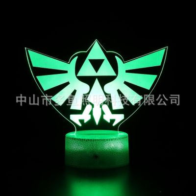 [COD] Cross-border Exclusively for The of Zelda Colorful Night Bedside Table Lamp