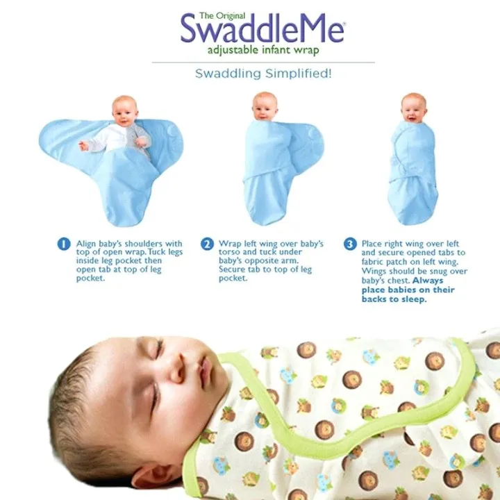 Swaddle Me Adjustable Infant Wrap Lazada PH