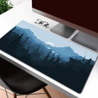 Firewatch Forest HD Print Mousepad Gamer Non-slip Large Computer Mouse Mat Art Game Office Extend Mouse Pad Rubber Table Mat XXL