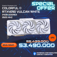 Card màn hình COLORFUL RTX 4090 VULCAN WHITE NEW