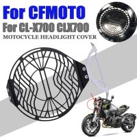 For CFMOTO CLX700 700CL-X CL-X700 CL-X CLX 700 Motorcycle Accessories Headlight Protector Grille Guard Cover Protection Grill