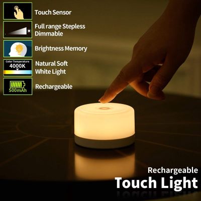 Dimmable LED Night Light Touch Sensor Night Light USB Rechargeable Lamp For Children Kids Bedroom Baby Nursery Night Light