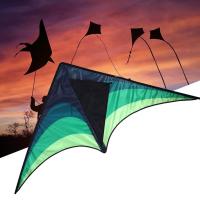 1.45m Huge Kite Green Flying Kites For Children Outdoor Toy Kite Toy Sport M3E3