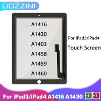 ✁✣■ Origianl For iPad3 iPad4 A1416 A1430 A1403 A1458 A1459 A1460 Outer Digitizer Sensor Glass Panel Touch Screen No/With Button