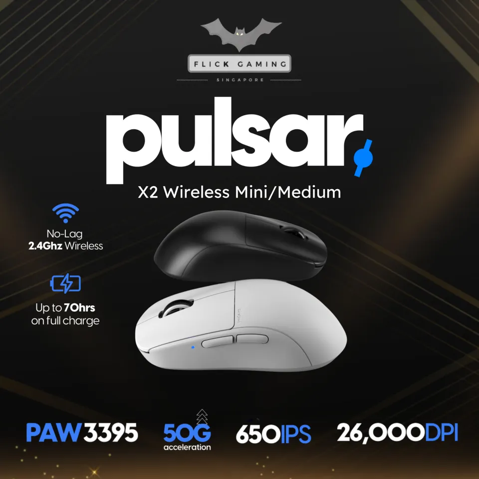 X2 Wireless Gaming Mouse – Pulsar Gaming Gears