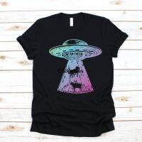 คนต่างด้าวการลักพาตัว T เสื้อต่างดาว UFO ของขวัญ Funny Alien Abduction แขนยาว Conspiracy เสื้อแขนกุดมีหมวกด้านบน