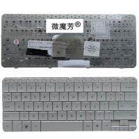 US New FOR HP Pavilion dv2-1000 dv2-1005AX 1006AX 1124AX 1201AX 1125AX Replace laptop keyboard English White