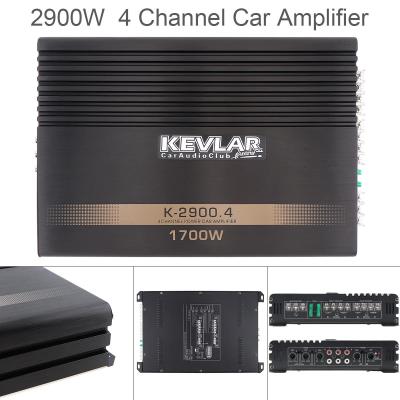 1700W Class AB Digital 4 Channel Aluminium Alloy Car Stereo Amplifiers For Car/home With LED Indicator