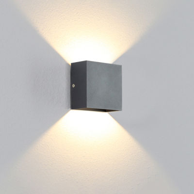 6W Aluminim Led Indoor Wall Lamps Modern Up Wall Sconce Down Wall Light Stair Wall Light Fixture Hallway Led Wall Lights