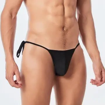 Sexy Mens Swim Thong Swimwear Slip Mini Briefs Bikini Tanga Bathing Swimsuit