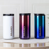 350ml 500ml Thermos Bottles for Car 304 Stainless Steel Vacuum Flasks Leak-proof Portable Coffee Mug Thermal Insulated Cup