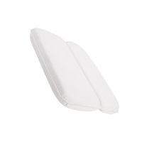 Spa Bathtub Pillow Non-slip Bathtub Cushion Powerful Suction Cups Soft 2-Panel Design Shoulder Neck Support Head Rest Pillow