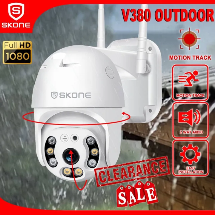 Factory direct sales CCTV Camera Wireless Outdoor CCTV V380 Round Type IP Camera PTZ Wireless IR