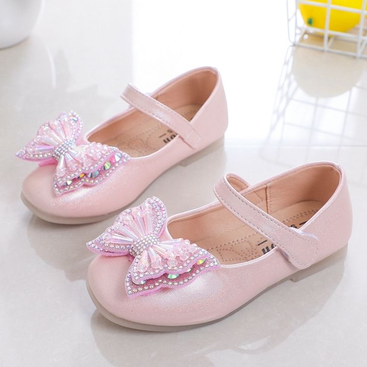 girls-casual-shoes-princess-baby-sequin-bow-flat-shoes-fashion-childrens-performance-leather-shoes-2023-spring-summer-new-h155