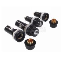 10pcs 5x20mm 6x30mm Fuse Holder 10A 250V Glass Tube Fuse Holder Screw Cap Socket Case High quality Fuse Holder