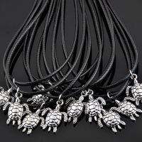 Cool 10pcsLOT Men Womens Jewelry Vintage alloy sea turtles pendants surfer necklaces gifts