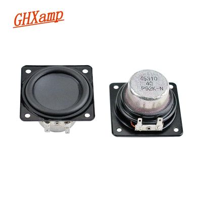 GHXAMP 1.75นิ้ว4OHM หน่วยลำโพงลำโพงฟูลเรนจ์15W 20 Core ขดลวดเสียงสำหรับอุปกรณ์ระบบเสียง Diy 2ชิ้น