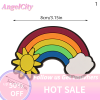 ?AngelCity กระเป๋าที่มีเสน่ห์สำหรับการตกแต่งกระเป๋าบ็อกก์อุปกรณ์เสริมกระเป๋าแทรกกับกระเป๋าชายหาดสไตล์ฤดูร้อนอุปกรณ์เสริมเสน่ห์ DIY