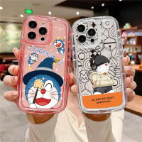 เคส A34โดราเอมอนมหัศจรรย์สำหรับ Samsung Galaxy,A72 A03 5G A32 A52 A54 A71 A51 4G เคสรองรับการกระแทกเพลงโดราเอมอนมหัศจรรย์ป้องกันการตกฝาครอบกันกระแทก