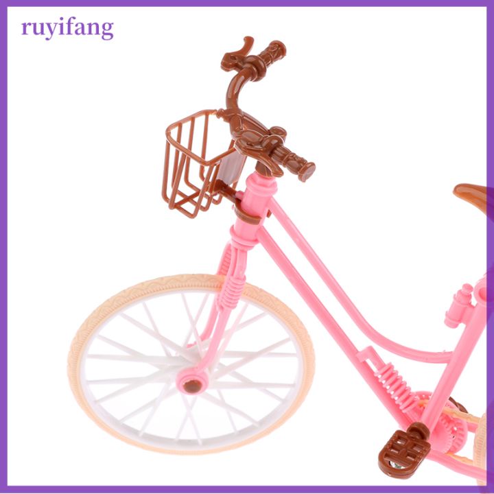 ruyifang-1ชุด1-6-scale-plastic-bike-จักรยานรุ่น-doll-accessory-สำหรับ-action-figure