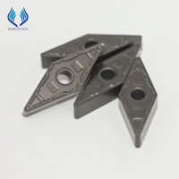 Phoenixtech เม็ดมีดคาร์ไบด์ (Inserts) VNMG160408PZ JT2025 เม็ดมีดกลึง สําหรับเครื่องกลึง Carbide Turning Insert Cutter Blade Insert Cutting Tool *1 (CT-A43)