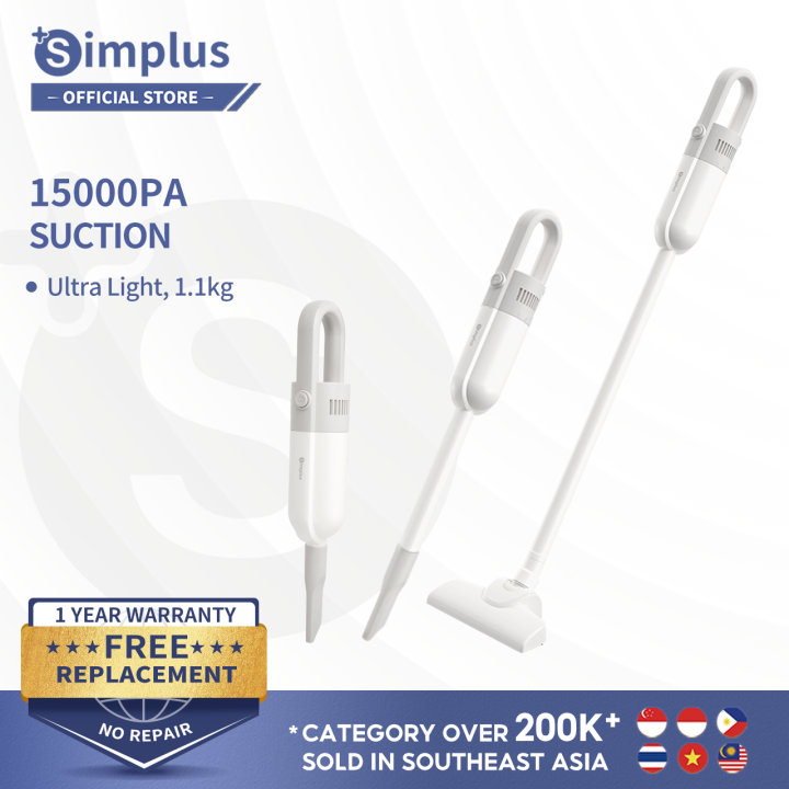 Simplus 3 In 1 Vacuum Cleaner Portable Vacuum Cleaner Ultra Quiet