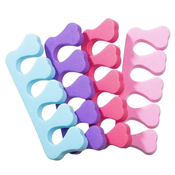 Orange Beauty Tools DIY Manicure Finger Toe Separator Separator