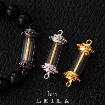 Leila Amulets ท้องแขน เนื้อทองคำ (พร้อมกำไลหินฟรีตามรูป)