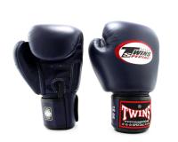 Twins special  Boxing Gloves BGVL-3 Navy blue Genuine leather Muay Thai Sparring MMA K1 นวมซ้อมชก ทวินส์ สเปเชี่ยล สีน้ำเงิน หนังแท้ 100%