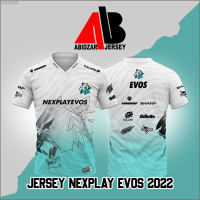 EVOS NEXPLAY New White Summer Short Sleeve Sweatshirt fashion versatile t-shirt