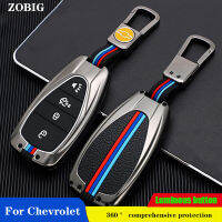 ZOBIG เคสครอบกุญแจรีโมท Chevrolet,เคสฝาพับแบบฝาครอบสำหรับ Chevrolet Chevy มาลิบูคามาโร Cruze ไอออนุญาตส่องทะลุ