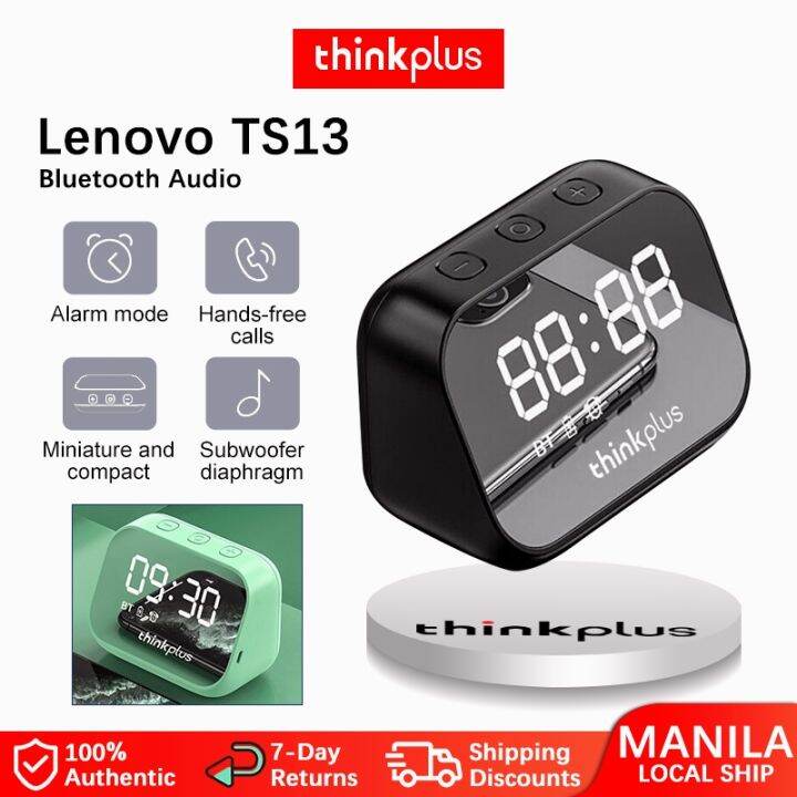 {Jingle alarm clock} Lenovo TS13 Wireless Speaker Portable Subwoofer