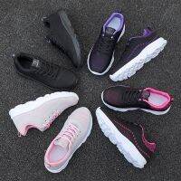 【CC】 All season sports shoes Women  39;s light casual running comfortable mesh breathable lace up outdoor