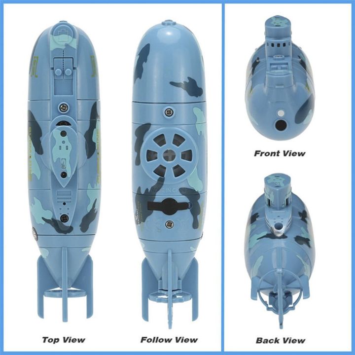 zt-40mhz-3ch-rc-racing-submarine-with-water-resistance-remote-control-เรือดำน้ำบังคับวิทยุพร้อมรีโมทคอนโทรลกันน้ำ-สีฟ้า