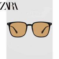 ZARAˉ Sunglasses for women 2023 new mens trendy big face sunscreen anti-ultraviolet discoloration brown sunglasses gm Korean version