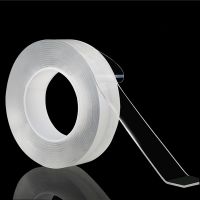 ✒✶ 1/2/3/5M Nano Tape 20mm Double Sided Tape Transparent Reusable Waterproof Adhesive Tapes Cleanable Kitchen Bathroom Supplies